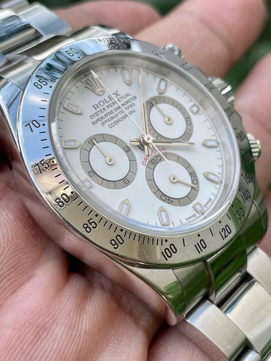 Rolex Daytona Dial branco • 200