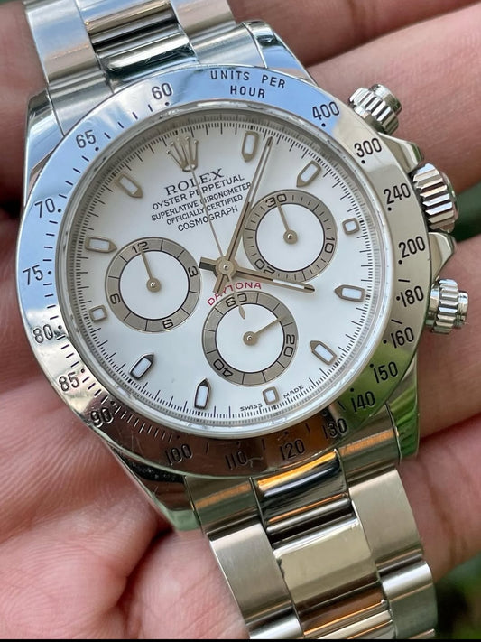 Rolex Daytona  Dial branco • 200